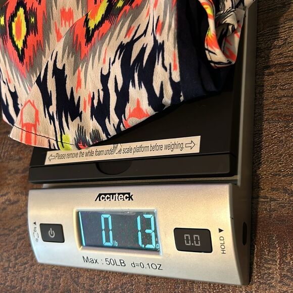 Japna Kids Multicolored Abstract Design Racerback Tank Top Size 10 - Picture 5 of 5